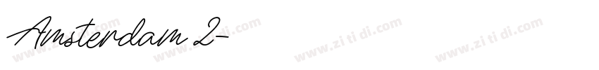 Amsterdam 2字体转换